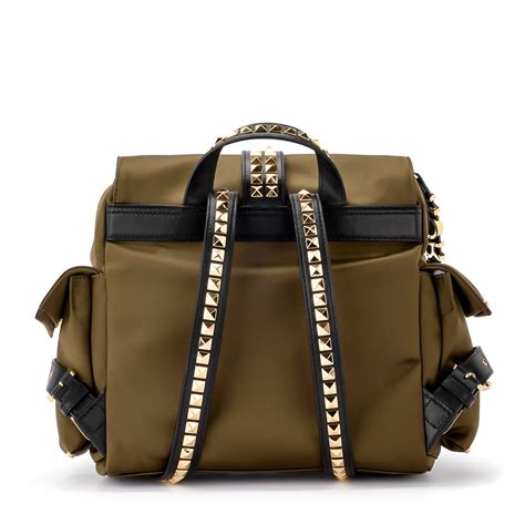 michael kors backpack olive green